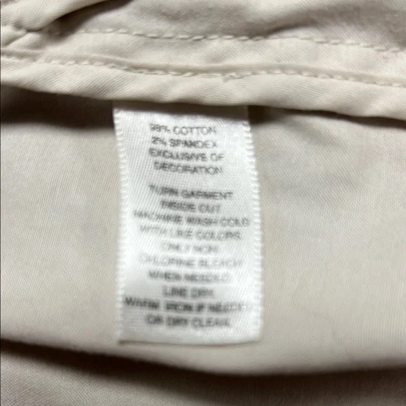 White House Black Market Cream Blazer with Tie Closure - Picture 9 of 9